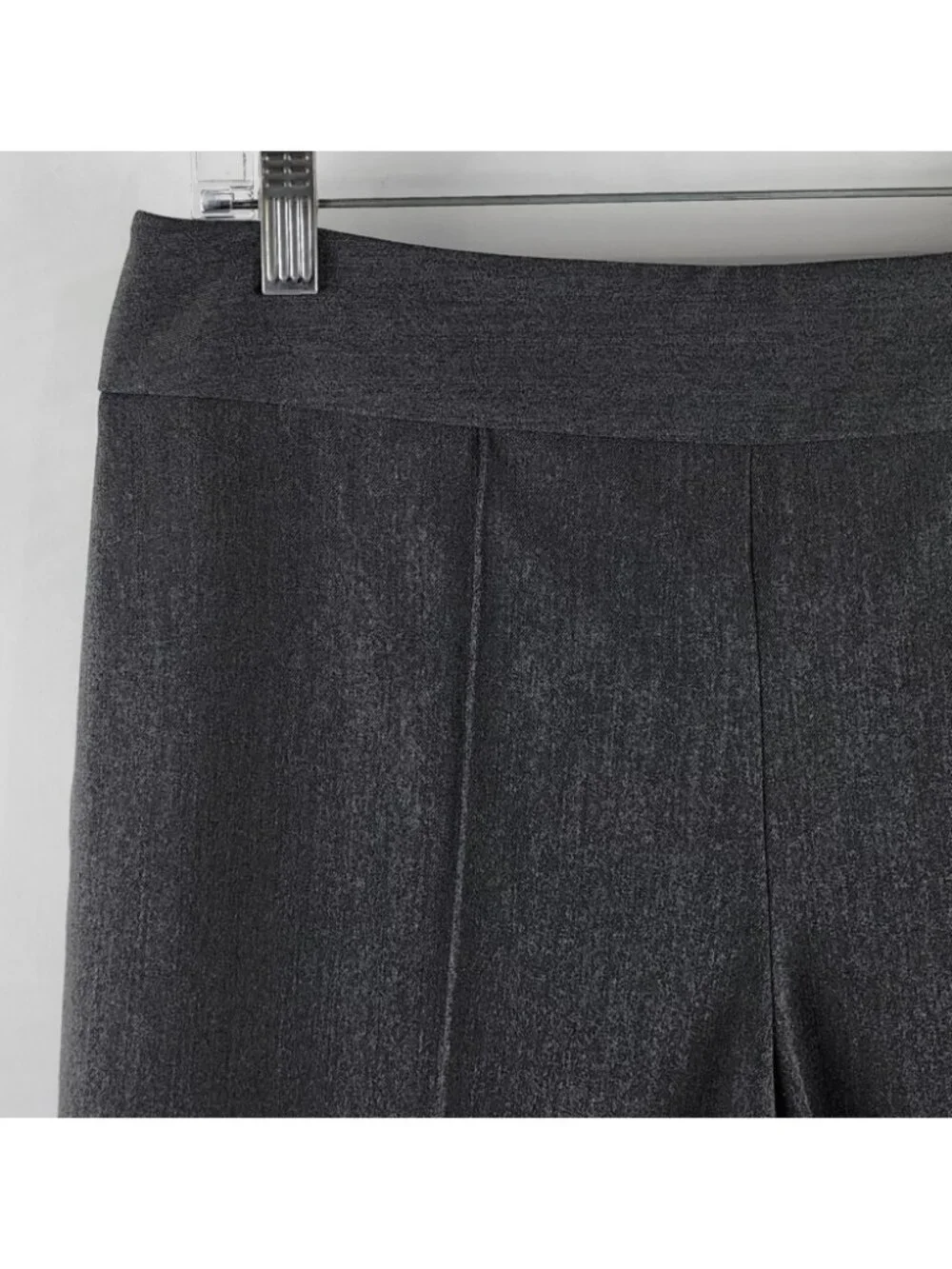 Talbots Pants Womens 10 Gray Stretch Dress Pants Side Zip (30x31)